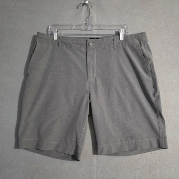 Faherty Mens Ice Grey 9" All Day Shorts 1.0 MSC0012 Size 36 - Picture 1 of 11